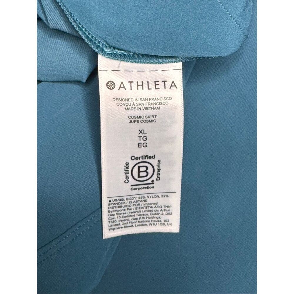 Athleta teal cosmic skirt size XL - Picture 11 of 12